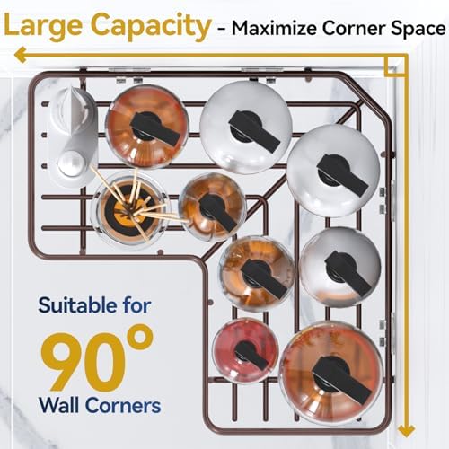 YASONIC Corner Shower Caddy Adhesive, 100% Rustproof Shower Organizer - Image 3