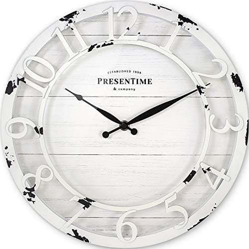 Presentime 13" Farmhouse Series Wall Clock by Presentime