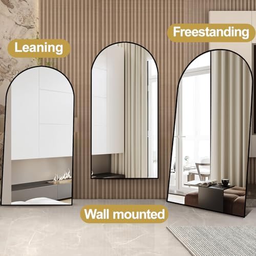 Dewfig Arched Full Length Mirror - Image 4