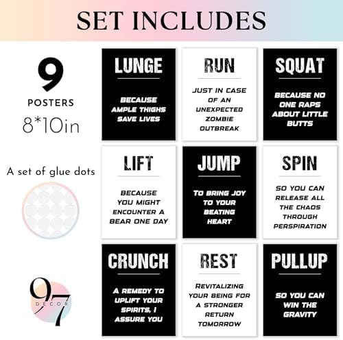 97 Decor Home Gym Wall Art - Image 2