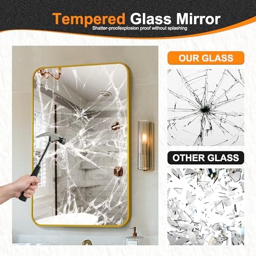 Delma Bathroom Vanity Mirror - Image 6