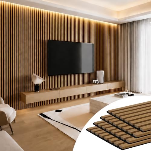 4-Pack Acoustic Wall Panels by AssemWall