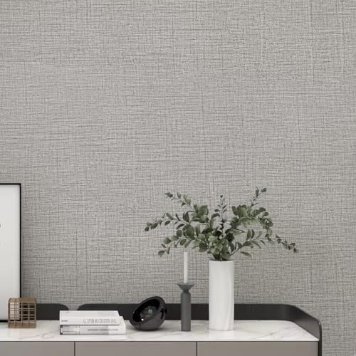 Grasscloth Peel and Stick Wallpaper Textured Contact Paper 15.7in x 118.1in - Image 2