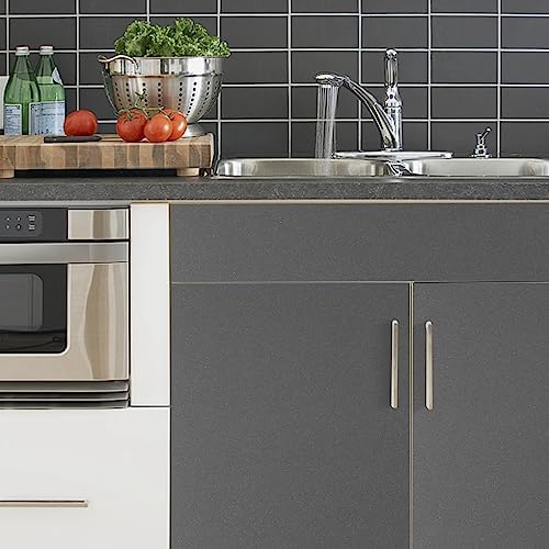 Arthome 23.6''x200'' Dark Grey Contact Paper, Self Adhesive Wallpaper - Image 4
