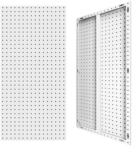 2 Pcs Metal Peg board Panels by Amoowis