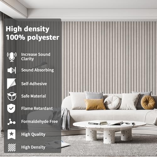 Art3dwallpanels Acoustic Panels, 10 Pack - Image 5