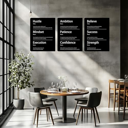 Motivational Wall Decor Paintings Inspirational Office Wall Decor Posters - Image 4