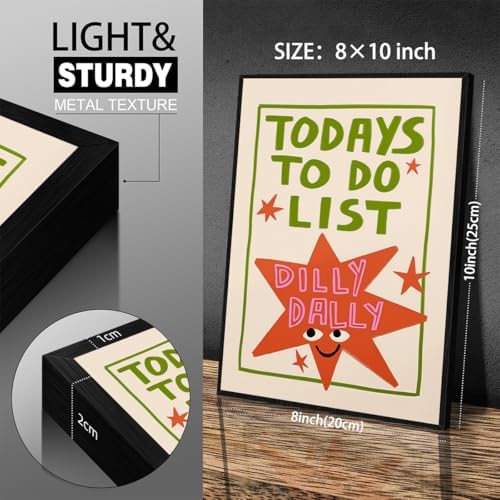 Colorful Cute Star Wall Art Fashion Fun Quote Canvas Posters Minimalist Today's - Image 2