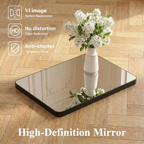Sweetcrispy Bathroom Mirror, Vanity Mirrors - Image 5