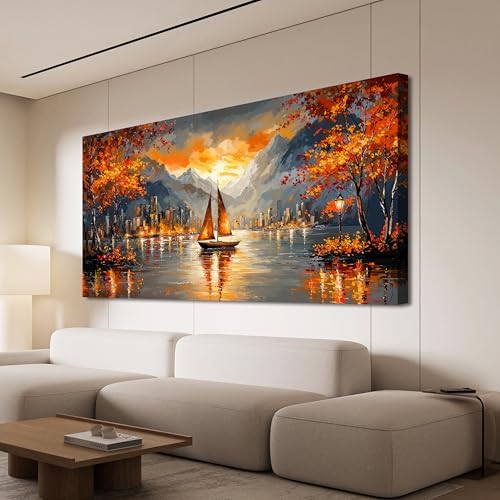 Canvas Oversized Wall Art Decor Wall Art Picture by TQJYILUFAART