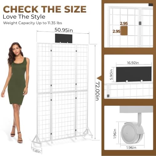 Foldable Grid Wall Panel, Gridwall Display Stand - Image 2