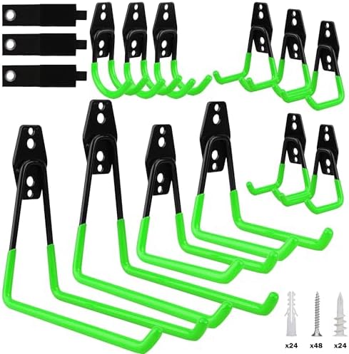 15-Piece Garage Wall Hooks by SEDY