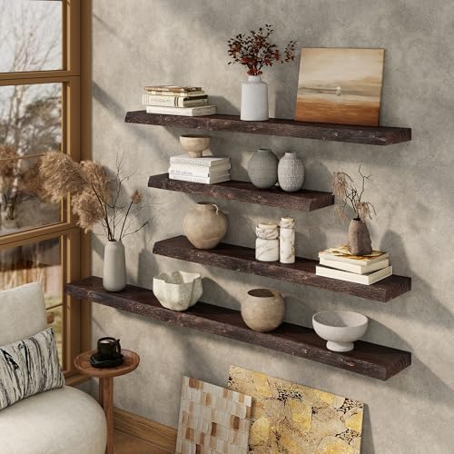 Marsmiles 72in Long Floating Shelves - Image 2
