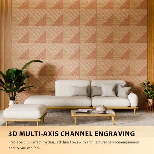 6 Pack Peel and Stick Acoustic Wall Panels - Image 6