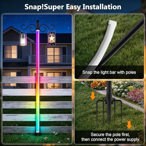 AILBTON Neon Rope Lights, Flexible Led Rope Lights Control - Image 3