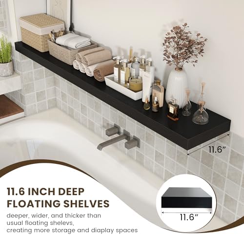 FLYJOE 72 Inch Floating Shelf - Image 4