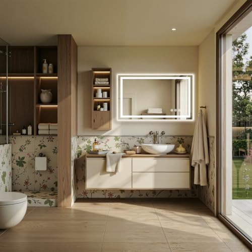 48"x32" LED Bathroom Mirror - Image 7
