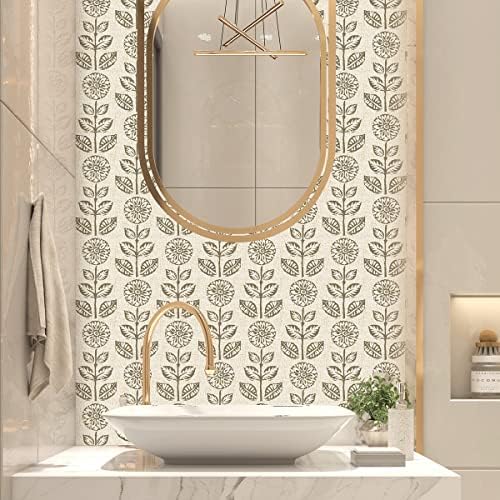 Wudnaye Vintage Floral Peel and Stick Wallpaper - Image 3