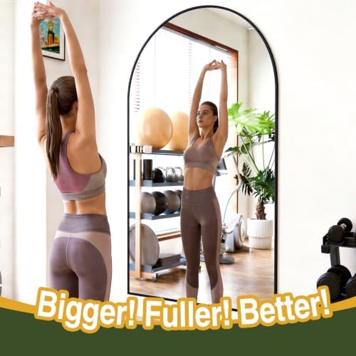 MELOMOIR Arched Full Length Mirror, Large Full Body Mirror - Image 4