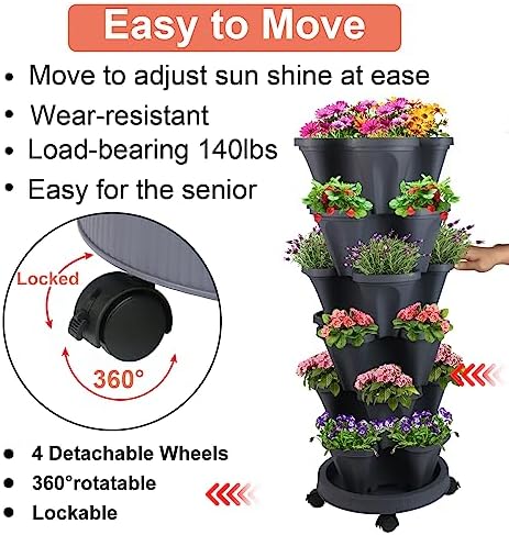 GameXcel Vertical Planter Tower - Image 5