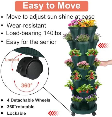 GameXcel Vertical Planter Tower - Image 6