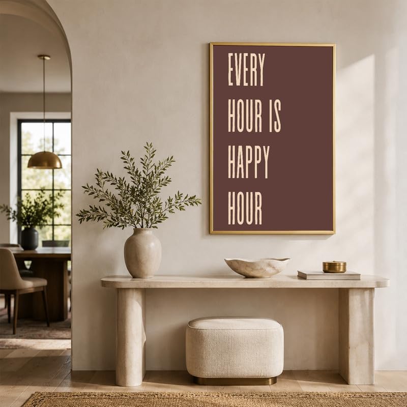 InkFlow Posters Every Hour Happy Hour Canvas Poster - Image 6