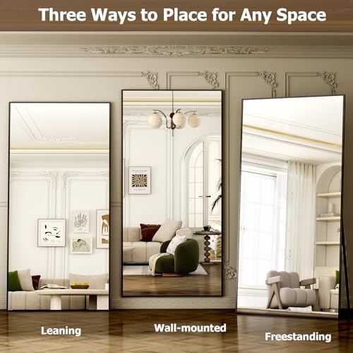 GLSLAND 77" x 38" Oversized Full Length Mirror, Large Floor Mirror - Image 5