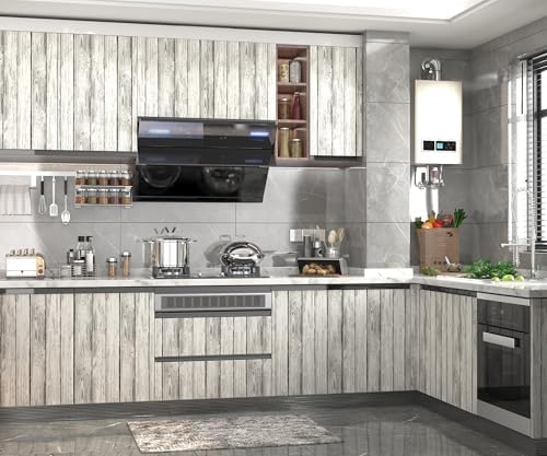 Wood Wallpaper Peel and Stick Shiplap Contact Paper 17.3" × 78.8" - Image 5