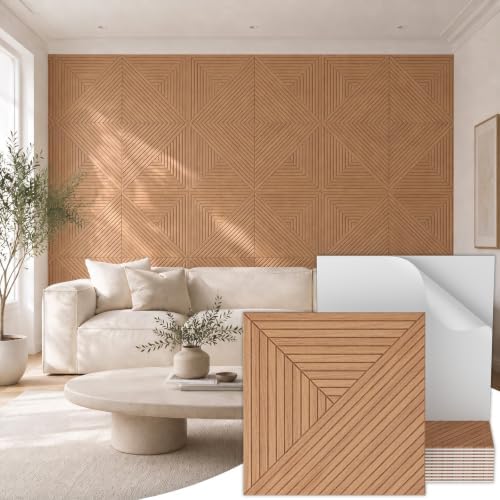 TONOR 12 Pack Acoustic Panels Peel and Stick, 23.6''x23.6''-46.5 sq.ft. by TONOR