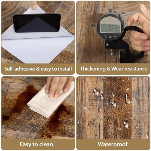 Wood Grain Contact Paper Peel and Stick Wood Look Wallpaper - Image 4