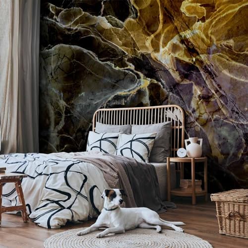 artgeist - Peel and Stick Wall Mural, Living Room Black Abstract 135x101 in - Image 5