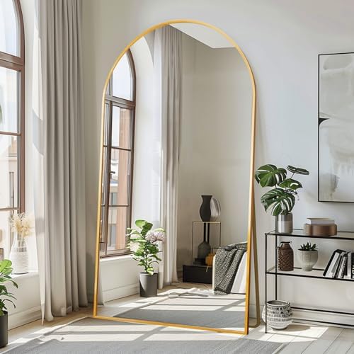 LFT HUIMEI2Y 76.4"x37" Arch Full Length Mirror by LFTHUIMEI2Y