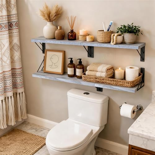 BAYKA Wall Mounted Floating Shelves - Image 2