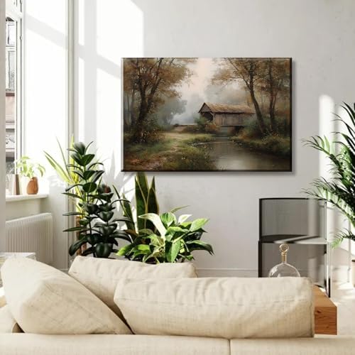 Serene Landscape Canvas Wall Art - Image 6