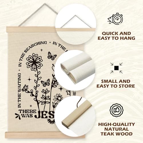 Supwhd Boho Floral Christian Wall Art - Image 5