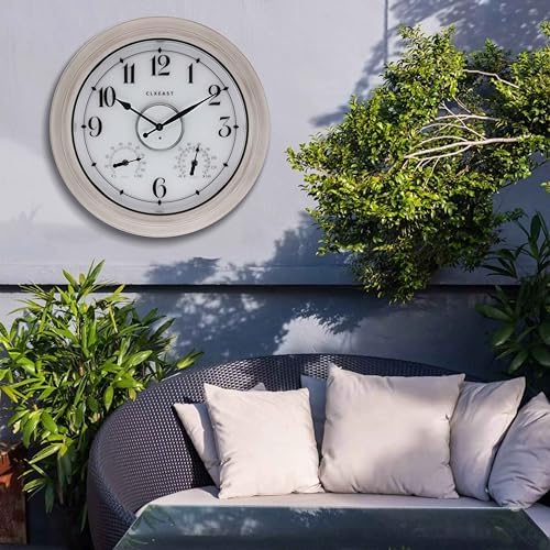 CLXEAST 18" Illuminated Outdoor Clocks - Image 5