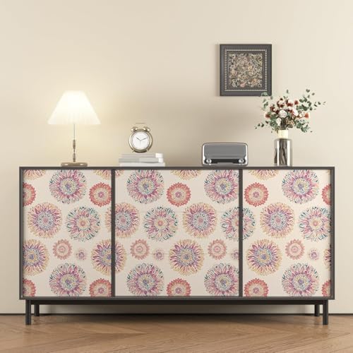 Laatse Boho Wallpaper Peel and Stick Contact Paper 17.5" x 393" - Image 3