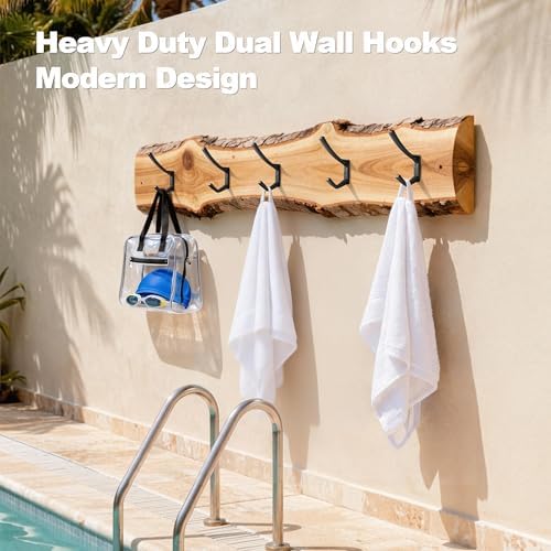 Heavy Duty Wall Hooks, 5 Inch Large Wall Mount Hooks - Image 5