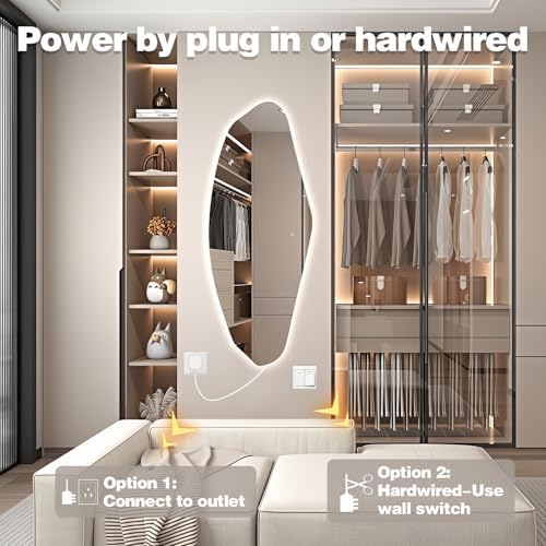 Irregular Led Mirror Full Length - Image 5