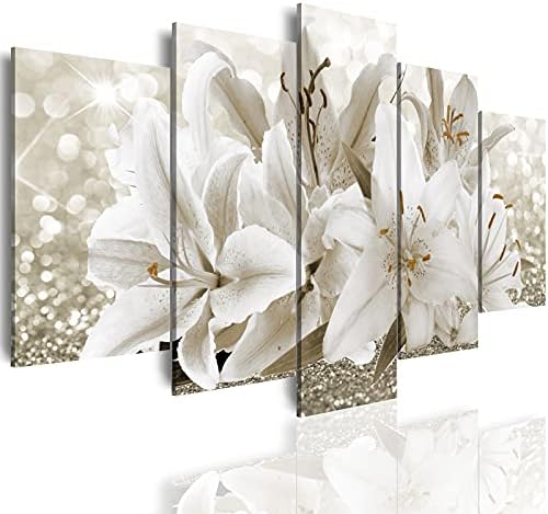 LUDUHU Arts Modern Flower Theme Wall Art - Image 2