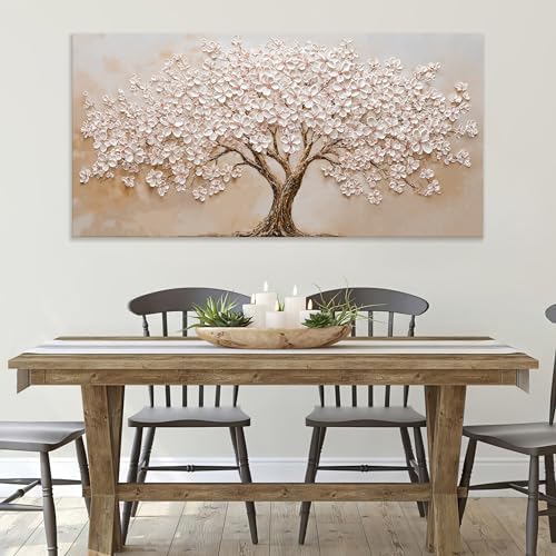 Canvas Large Wall Art Decor 29"x58" Tree Of Life Wall Art - Image 4