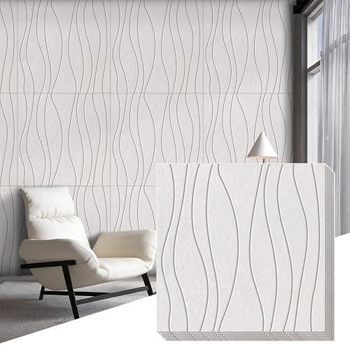 Waves Acoustical Wall Panel Sound Absorbing Panel Noise Reducing by PERPE
