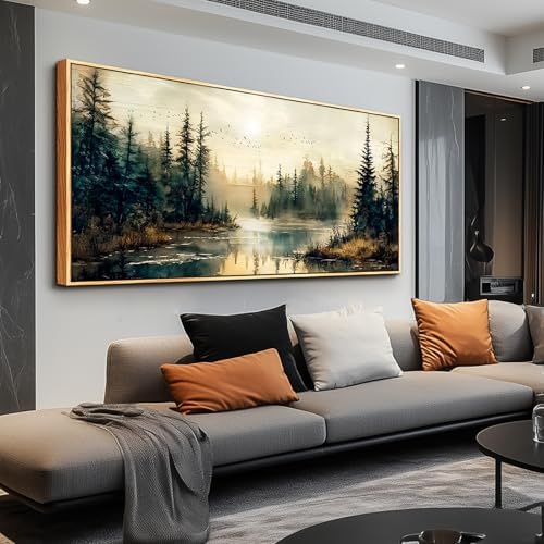 FUHAIHUA Wood Framed Large Wall Decor - Image 5