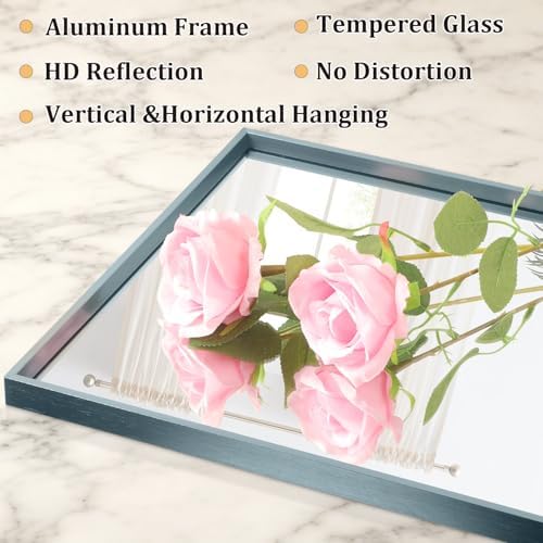 AAZZKANG Mirror Wall Decor Metal Framed Modern Wall-Mounted Mirrors - Image 3