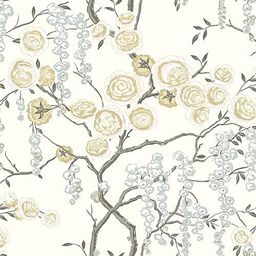 Orainege Peel and Stick Wallpaper Vintage Floral Contact Paper by Orainege