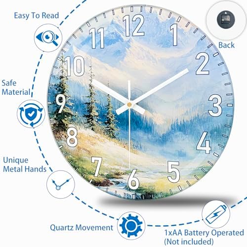 Unique Wall Clocks Battery Operated - Image 6
