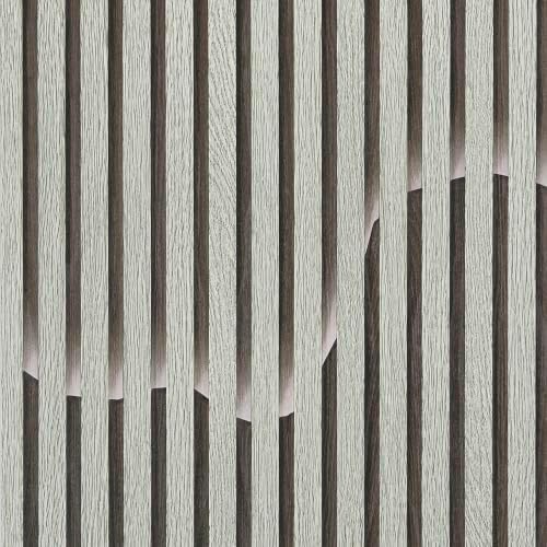 Peel and Stick Wood Slat Wallpaper 17.5" x 500" Self-Adhesive Wood Panel by LOVADA