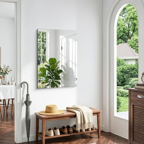24x32 Inch Frameless Mirror, Frameless Bathroom Mirror - Image 7