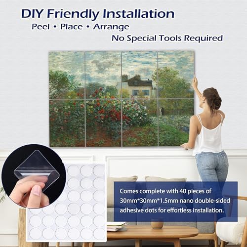 PINWELIFE® Masterpiece Acoustic Art Panels, Decorative Acoustic Wall Art - Image 3