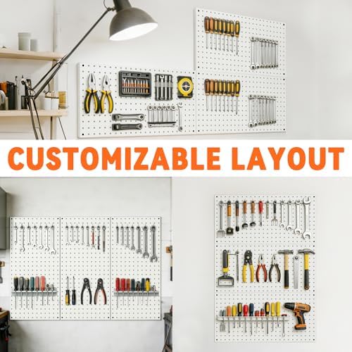 Ultrawall Metal Pegboard Panels, Pegboard Wall Organizer - Image 4